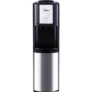 Hot & Cold Water Dispenser - Midea Black and Silver 